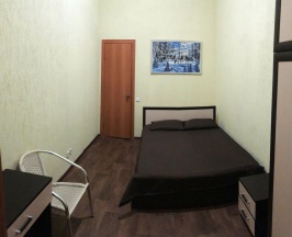 Номер эконом с 1 двуспальной кроватью (без окна) в Бестужев