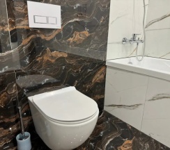 Двухместные апартаменты с 2 комнатами с красивым видом из окна (двуспальная кровать) в Квартира на улице Пархоменко 2