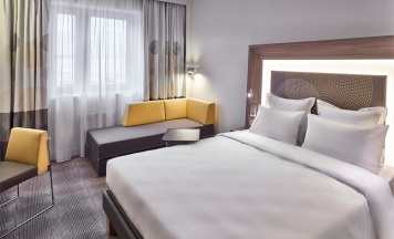 Номер Superior, с рабочей зоной для маломобильных - с двуспальной кроватью в Novotel Москва Киевская
