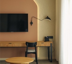 Люкс с видом на крепость в Марена