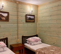 Номер стандарт улучшенный с 2 односпальными кроватями в Архыз-resort