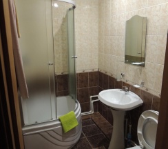 Номер стандарт с 1 двуспальной кроватью в Гризли