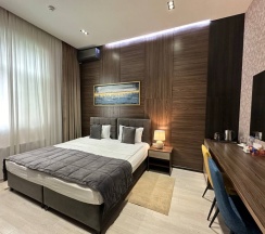 Двухместный номер Deluxe двуспальная кровать в Home Hotel