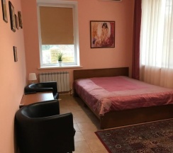 Номер стандарт с 1 двуспальной кроватью в Слобода