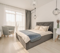 1-комнатные апартаменты, 42 м², 10 этаж в Четыре угла на Максима Горького 151