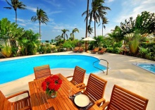 Вилла Luxury с 4 комнатами beachfront в Shiva Samui