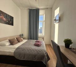 Двухместный стандарт с двуспальной кроватью (DBL) на 5 этаже в Boho Centr Nevsky 140 Hotel