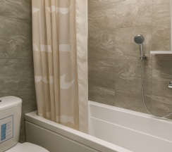 Комфорт Двуспальный С Ванной в Metro rooms