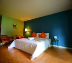 Двухместный номер Deluxe двуспальная кровать в Home and Hill Resort