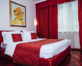 Двухместный люкс двуспальная кровать в Pushkin hotel