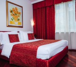 Двухместный люкс двуспальная кровать в Pushkin hotel