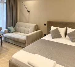 Апартамент четырехместный улучшенный в Булгаков by Десо.Курорт