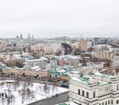 2-комнатные апартаменты люкс #13 в Изба на Котельнической набережной