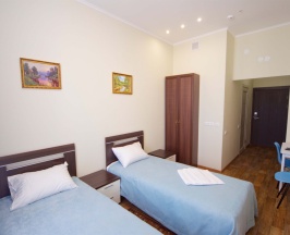 Студия  twin в Апартель