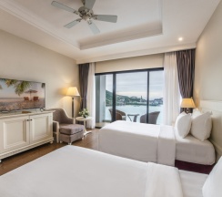 Двухместный номер Deluxe с видом на океан 2 отдельные кровати в Vinpearl Resort & Spa Nha Trang Bay