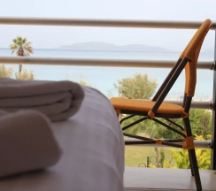 Одноместный номер Standard с красивым видом из окна в Rooms Smart Luxury Hotel & Beach