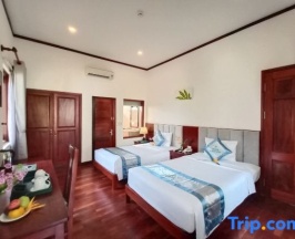 Двухместный номер Deluxe с видом на сад 2 отдельные кровати в Santa Garden Resort