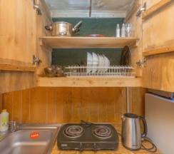 Коттедж Standard с красивым видом из окна в Раш