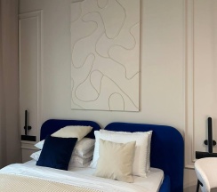 1-комнатные апартаменты студия г. СПБ, наб. Макарова, д. 58 в Docklands