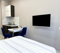 студия стандарт с видом на город для 1-2 гостей (центр, ул. Сакко, 24, "Vivaldi"), 406 в Viva aparts