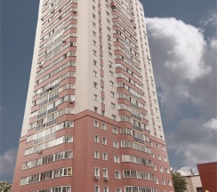 Студия 25 этаж в AntoninaApartments