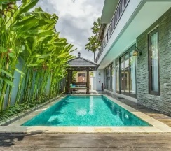 Вилла с 2 комнатами с балконом в Sotis Villa Canggu