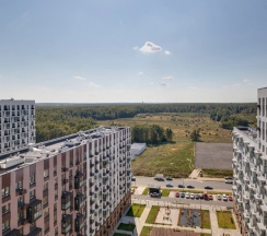 Апартаменты c 1 комнатой с балконом в Квартира Счастливые Метры с Проектором и Красивым Видом