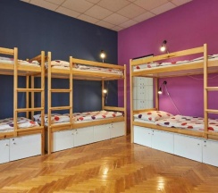 Кровать в общем номере в B3 Hostel Budapest