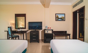 Трёхместный номер с видом на сад в Sierra Sharm El Sheikh Hotel