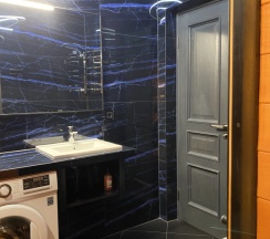 Двухместный коттедж двуспальная кровать в Гостевой дом Небо N 7