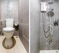 Кровать в общем номере в OYO 928 Leaf Hostel