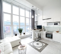 Апартаменты VIP с сауной, джакузи и камином (SPA) в Loft SPA