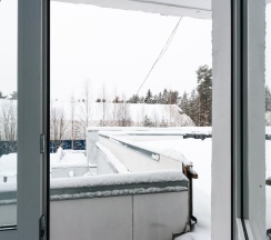 Номер комфорт стандарт с 1 двуспальной кроватью в Озеро Зеркальное