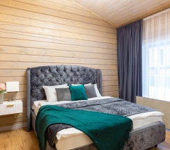 Современный коттедж 120 кв.м. для 8 гостей рядом с Охта парком в Solar House