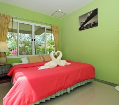 Бунгало Deluxe с видом на сад в Maikhao Home Garden Bungalow