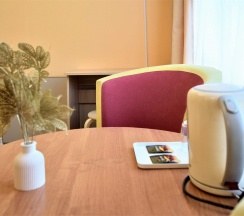 №7. Семейный номер с двуспальной кроватью и видом на горы в Прибой