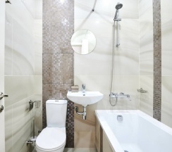 Светлая 1-комн. квартира, 32 кв.м. на 4 человека 10/21 этаж. в Солнечный пляж