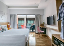 Двухместный номер Standard двуспальная кровать в Hotel VELA be Bangkok Ratchathewi