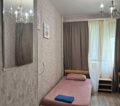 Номер стандарт с 2 односпальными кроватями (общие удобства) в Юность