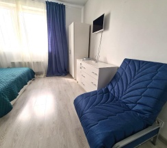Апартаменты студия Домодедово, Южнодомодедовская улица, 17 в Runway Apartments на улице Южнодомодедовская 17