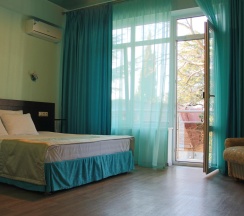 Номер полулюкс с 1 двуспальной кроватью в Триумф