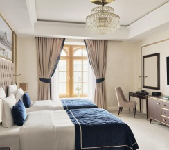 Номер делюкс с видом на город с 2 односпальными кроватями в Wawelberg Hotel St.Petersburg