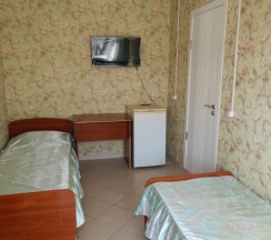 Двухкомнатный номер с удобствами для 4 человек в Восход