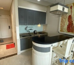 Двухместная студия Standard с балконом (двуспальная кровать) в Lotus Village Nha Trang