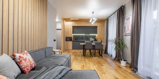 Мистолово: Апартаменты Ohta Park Suite 21 (Охта Парк Сьют 21)