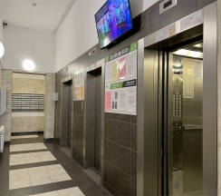 Однокомнатная квартира с потрясающим видом на город в ЖК "Pragma House" в Rauktis apartments