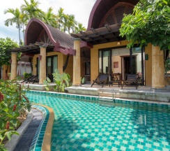 Двухместная вилла Pool Access двуспальная кровать в The Village Resort