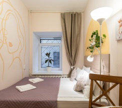 Номер стандарт с 1 двуспальной кроватью в Boho Botanica Hotel