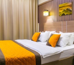 КОМФОРТ с одной большой или двумя отдельными кроватями в Comfort_Nsk Hotel