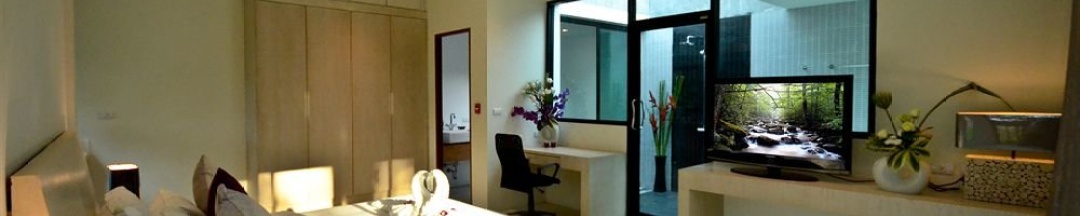 Двухместная вилла двуспальная кровать в Wanaburi Resort